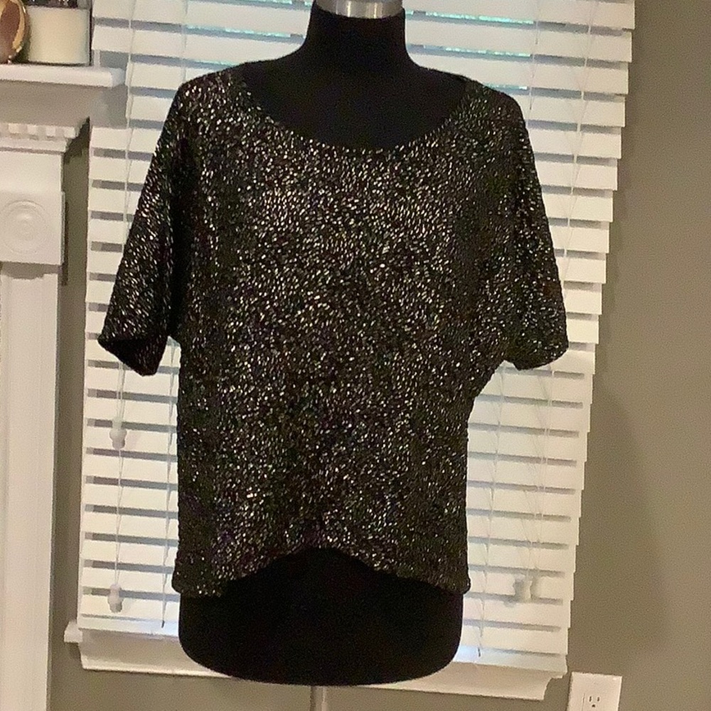Shimmery Party Top size Small